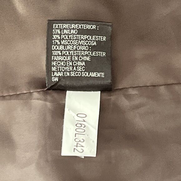 Tahari Arthur S Levine Women's Blazer 4 Button, Wide Scalloped Lapels Size 20W, - Picture 9 of 10